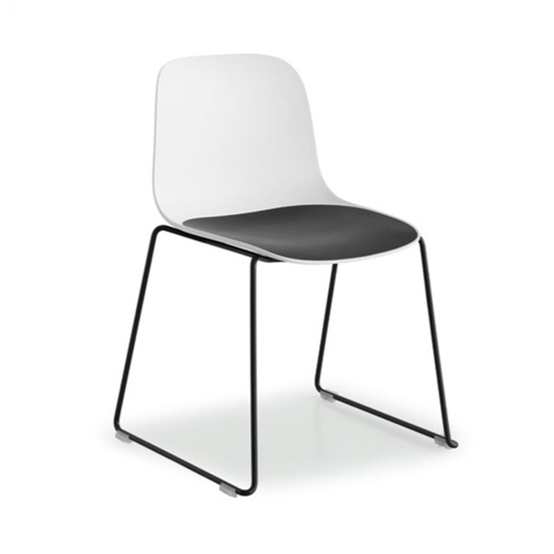 Seela Chair with seatpad sled base by Lapalma