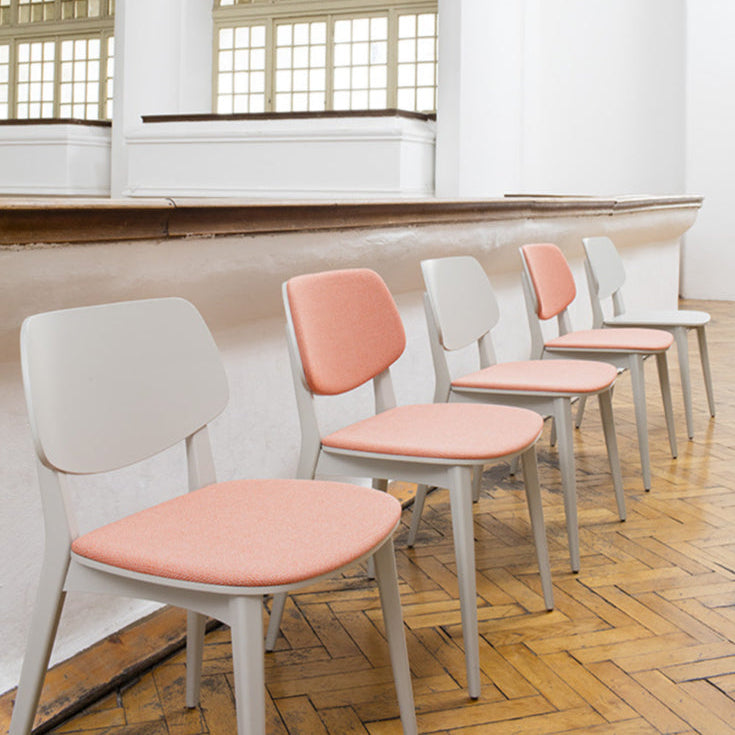 Doll Chairs by billiani upholstered in pink made in Italy