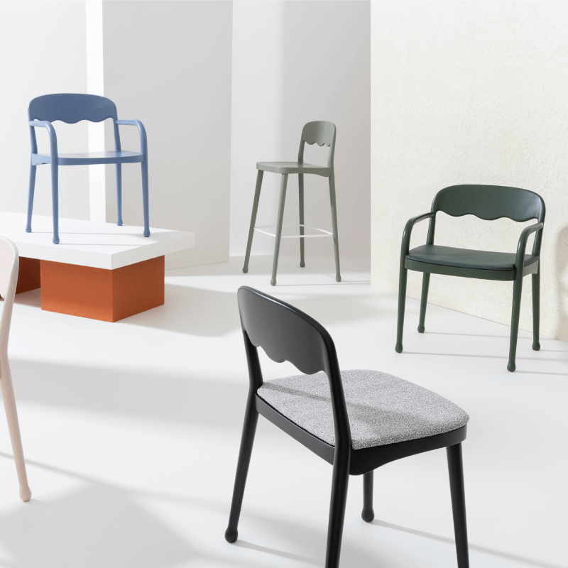 Frisee Chair by Billiani