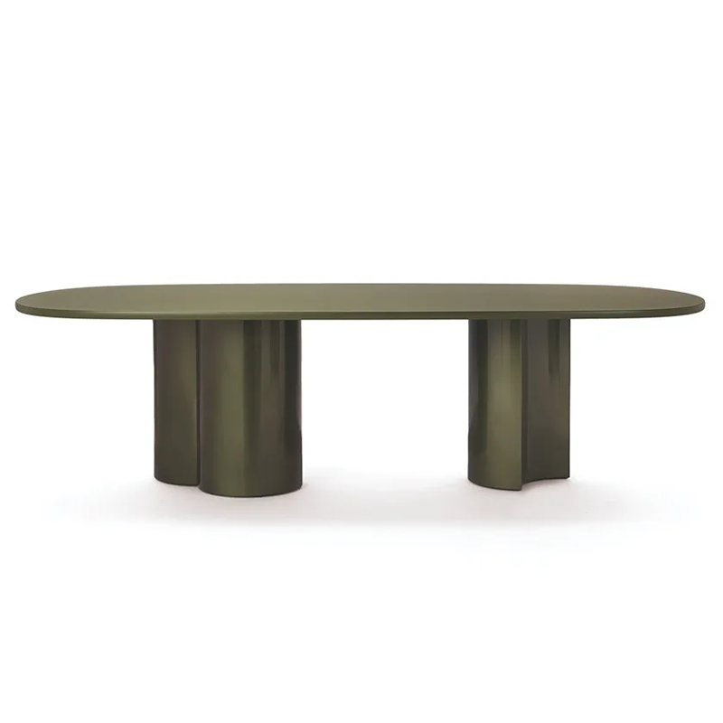 Bol Dining Table by Zanotta in green