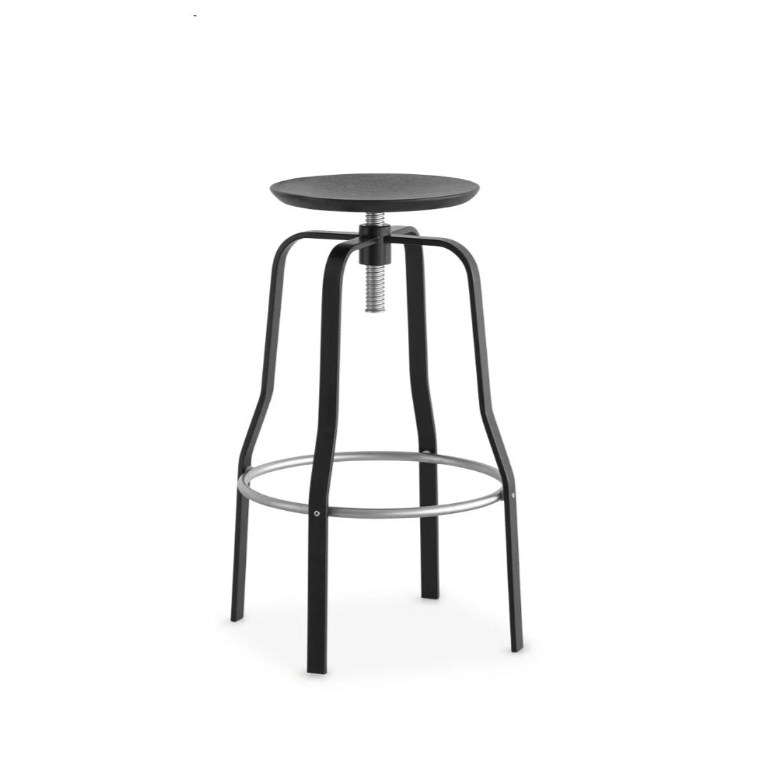 giro stool by Lapalma in black