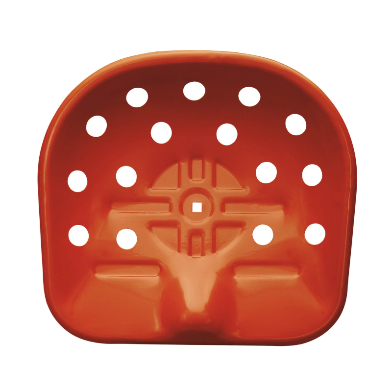 Mezzadro Stool seat in red by Zanotta