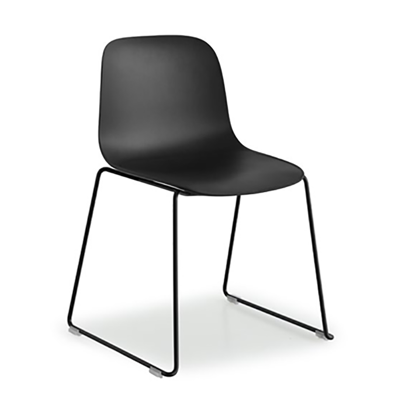 Seela Chair with sled base by Lapalma