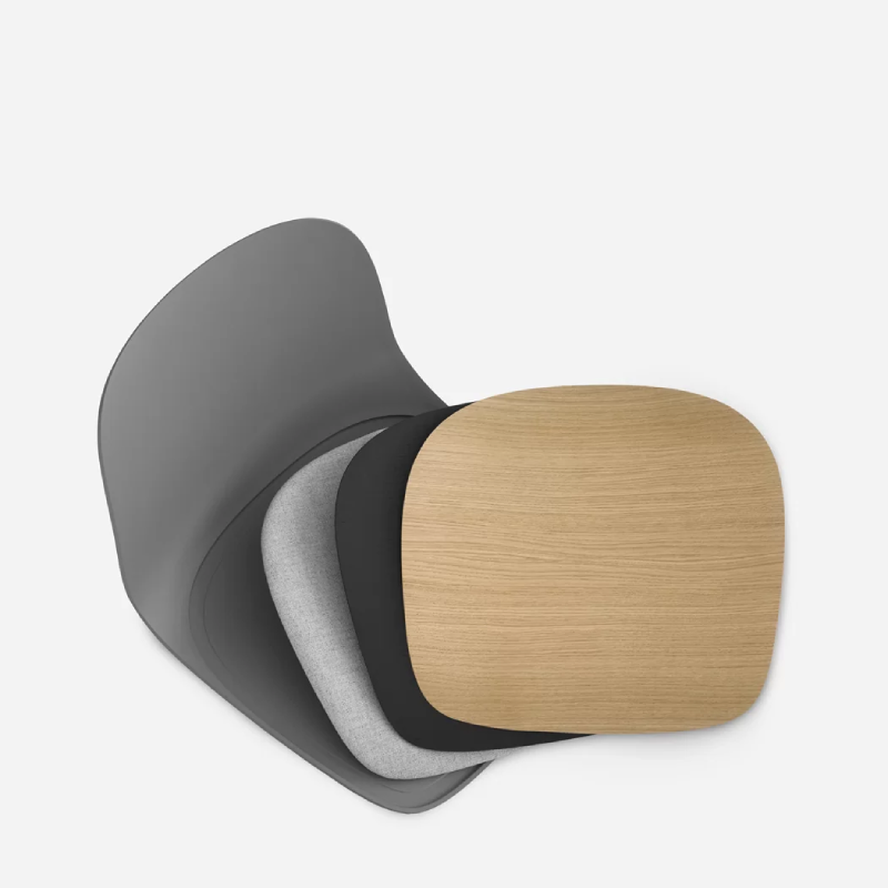 Seela Chair seat pads by Lapalma