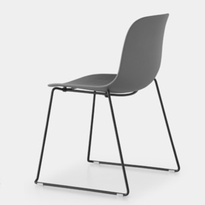 Seela Chair with sled base by Lapalma