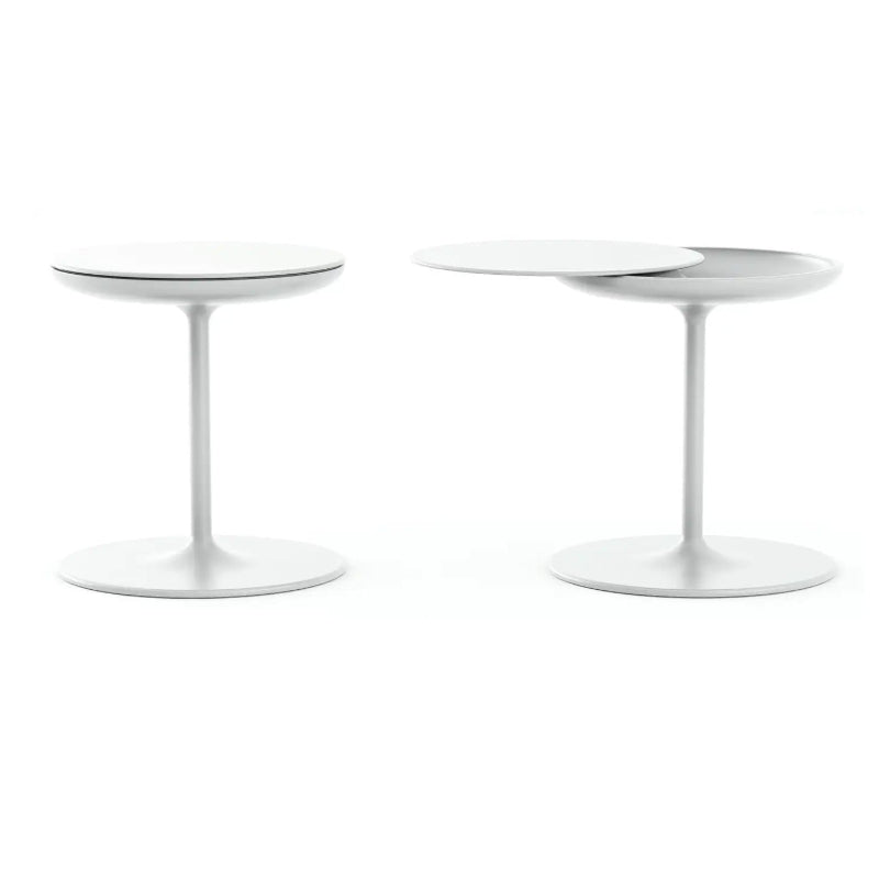 Toi Side table by Zanotta in white