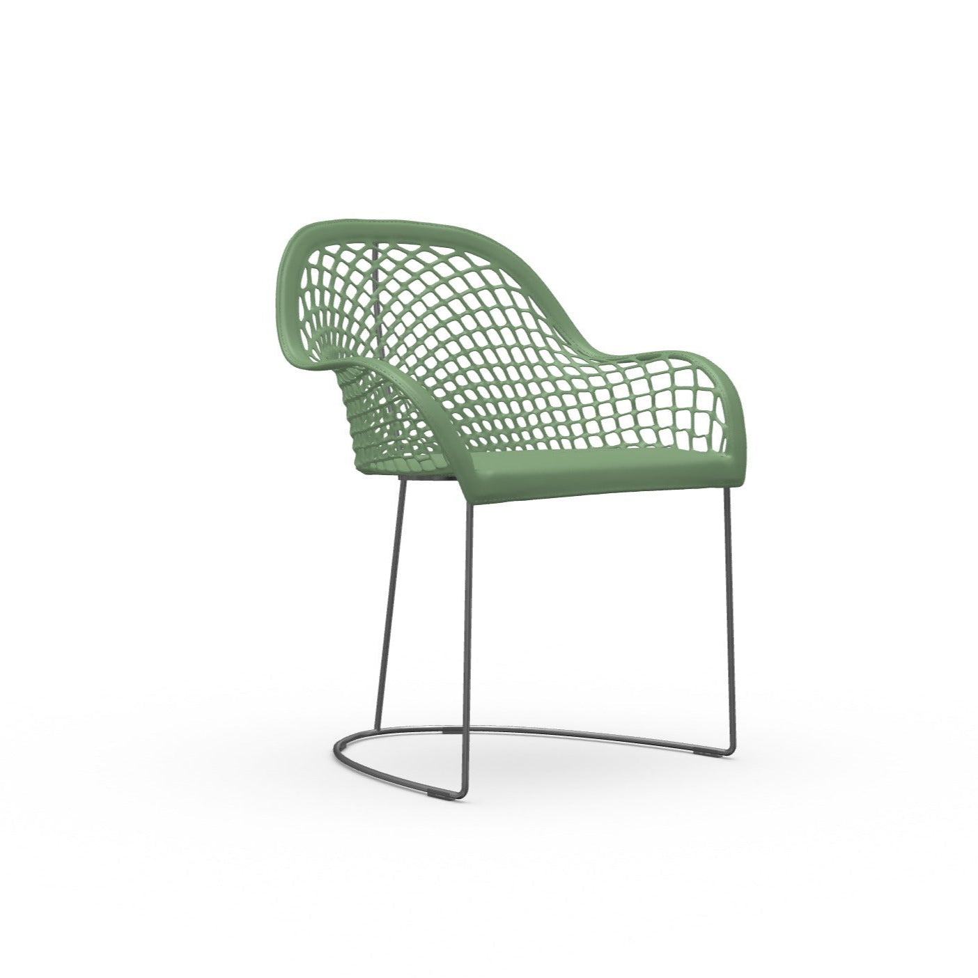 Guapa p m CU armchair by midj in green