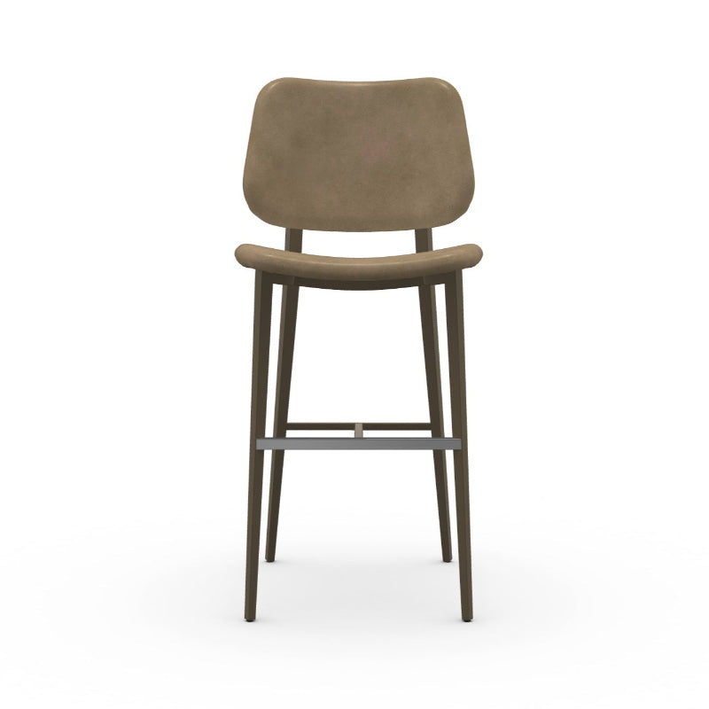 Midj joe stool in leather