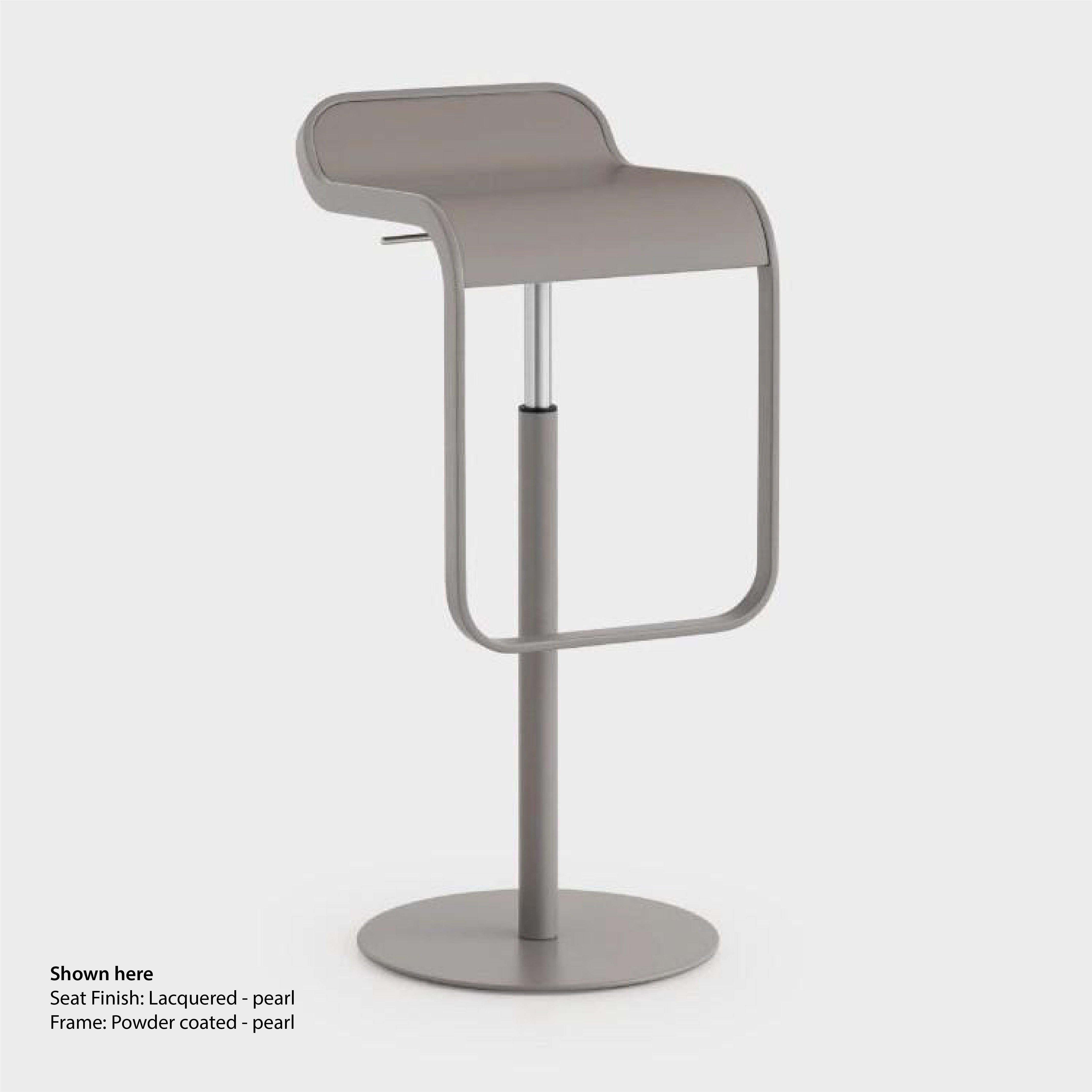 LEM piston stool - Height adjustable | Lapalma