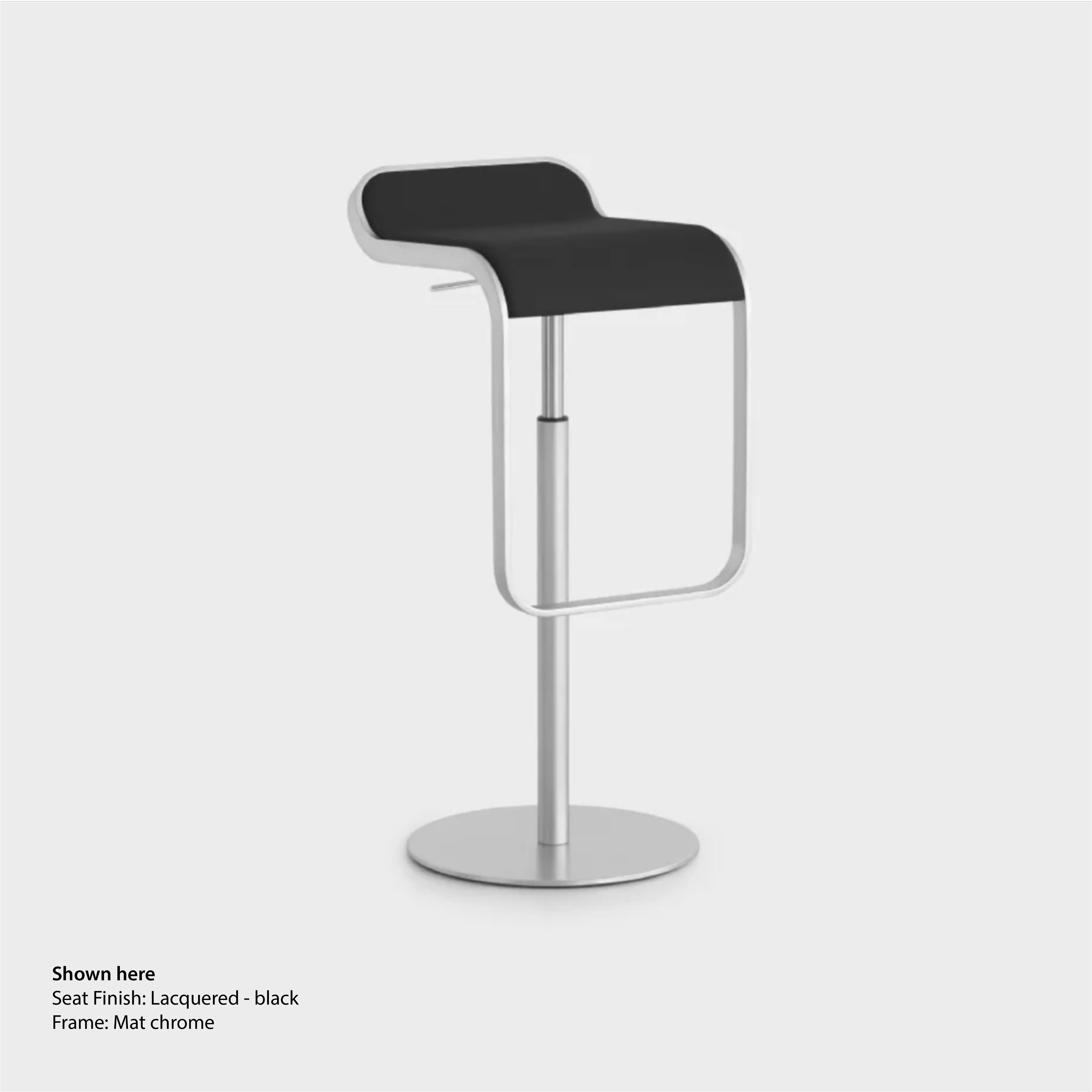 LEM piston stool - Height adjustable | Lapalma