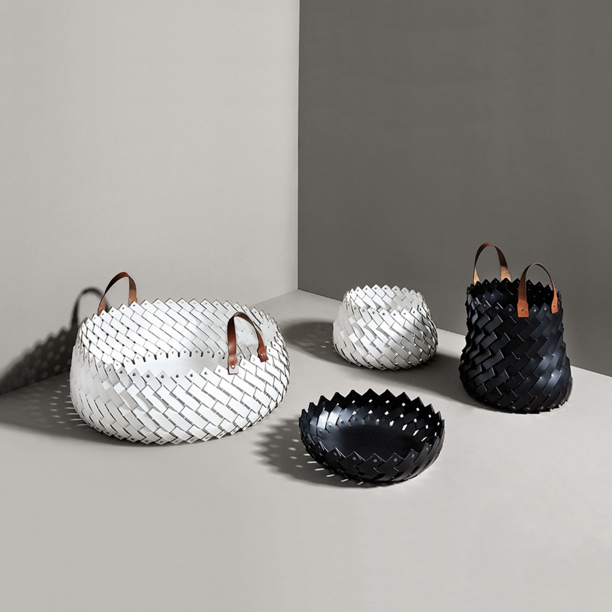 Pinetti Woven Leather Basket - Farfetch