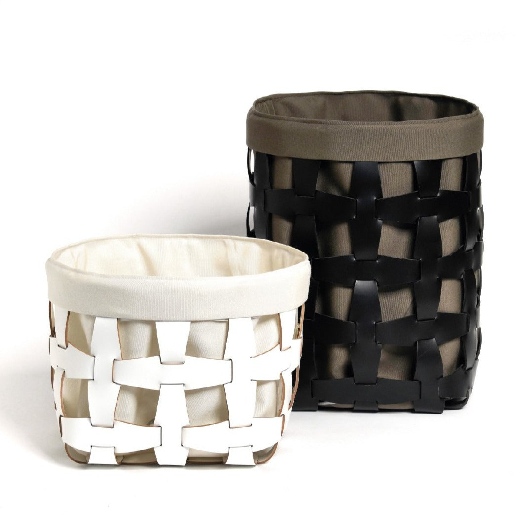 Pinetti Woven Leather Basket - Farfetch
